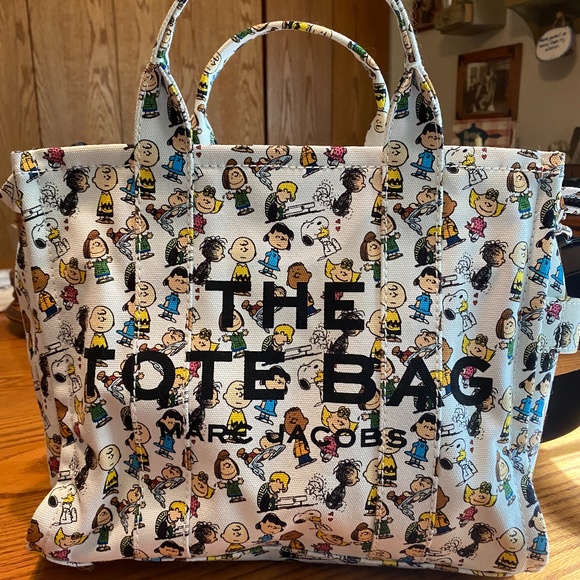 Marc Jacobs Handbags - Marc Jacobs Peanuts Small Tote Handbag